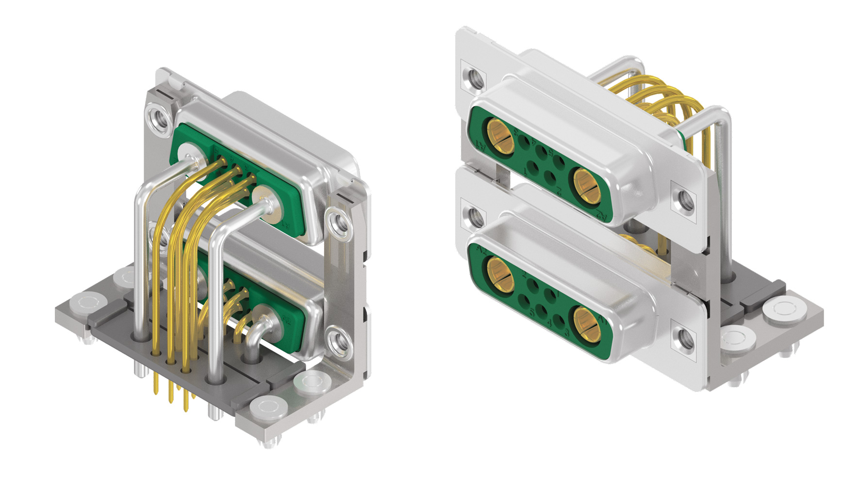 D-SUB Combination Dual Port